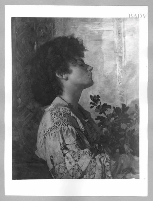 Donna italiana (con fiori) - Führermuseum, Linz